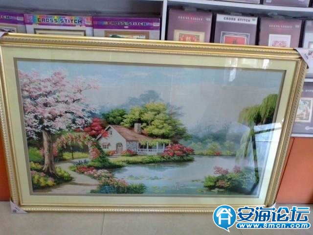 十字绣，天润神泽